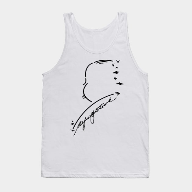 Alfred Hitchcock 2 Tank Top by AnimeWorld